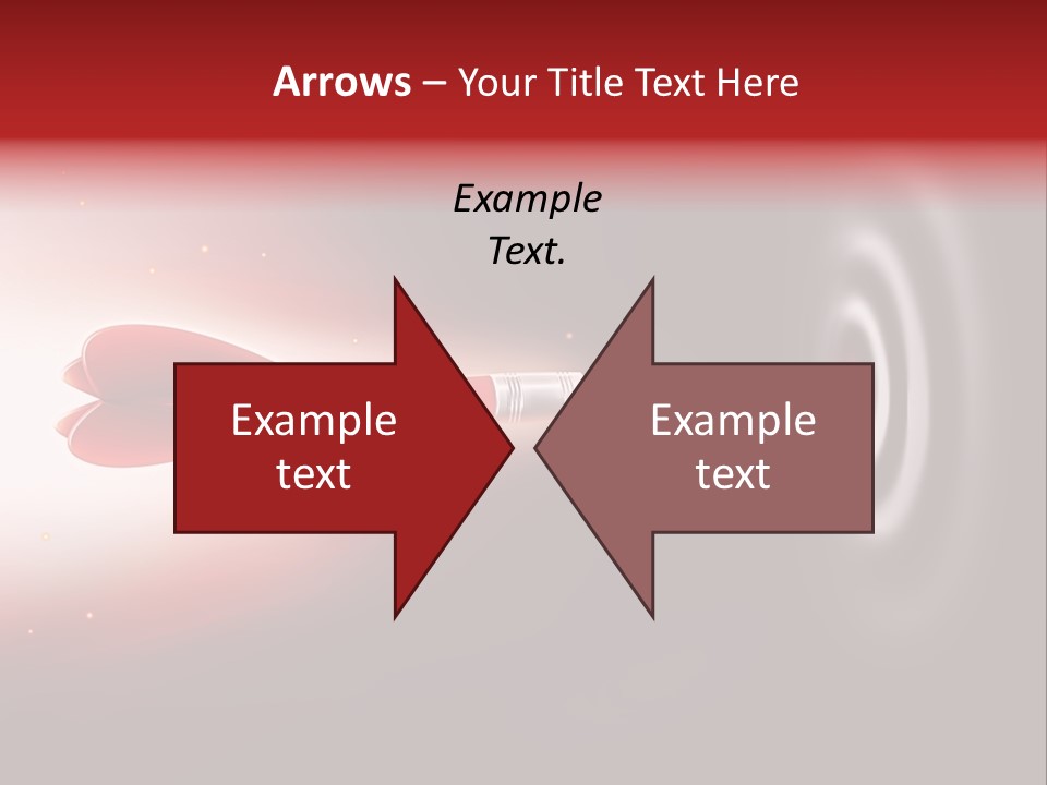Aiming Focus Success PowerPoint Template