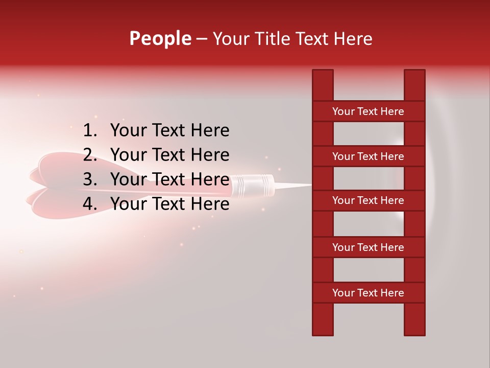 Aiming Focus Success PowerPoint Template