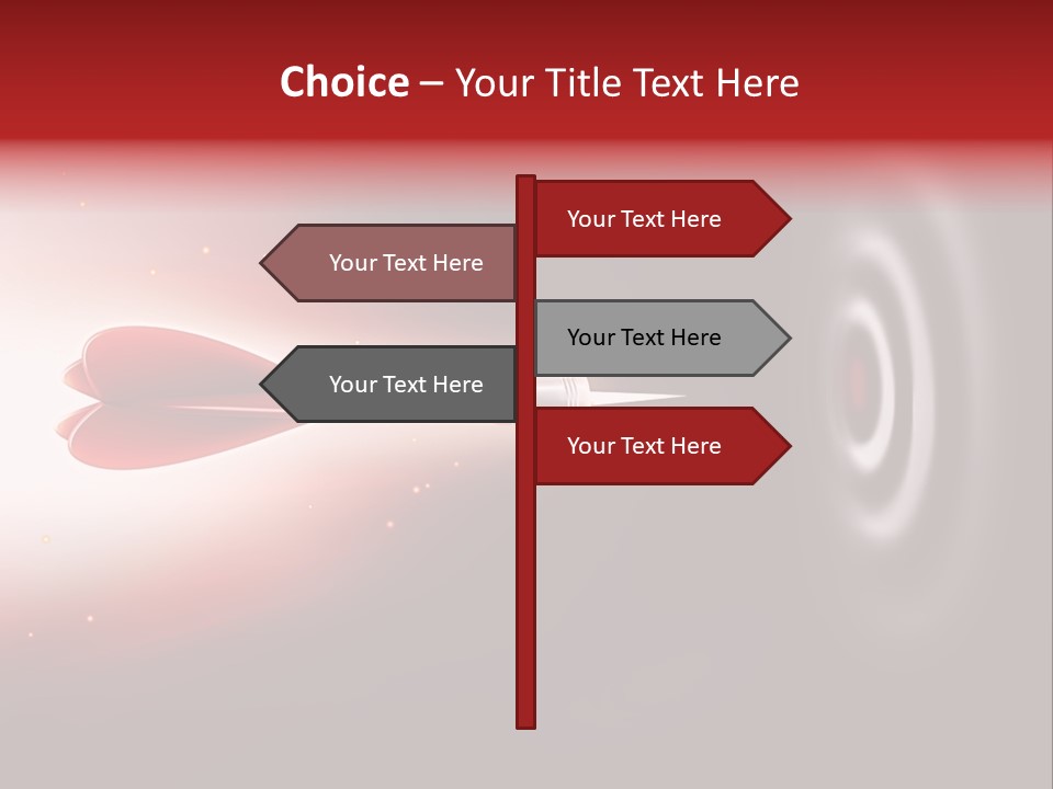 Aiming Focus Success PowerPoint Template
