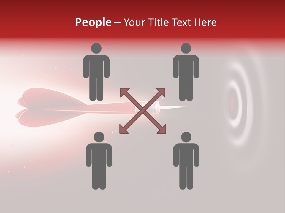 Aiming Focus Success PowerPoint Template