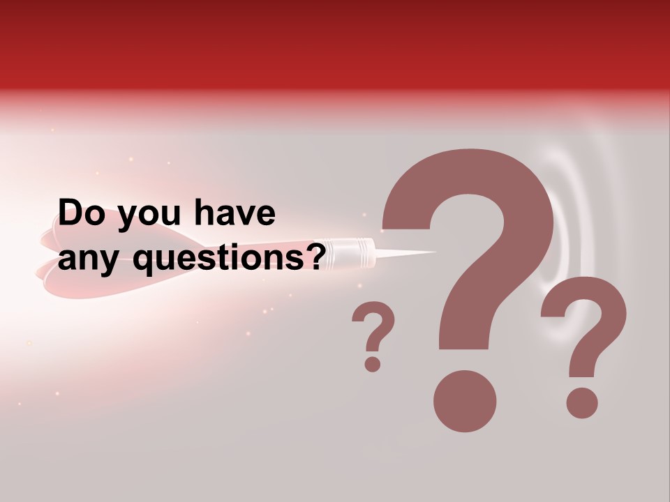 Aiming Focus Success PowerPoint Template