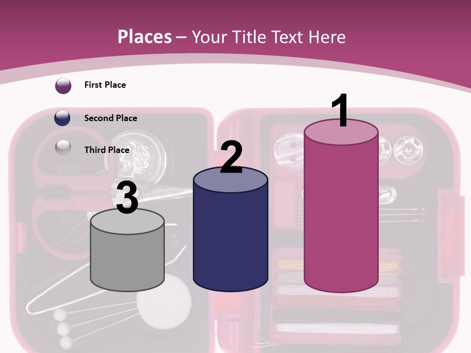 Threader Scissors Tweezers PowerPoint Template