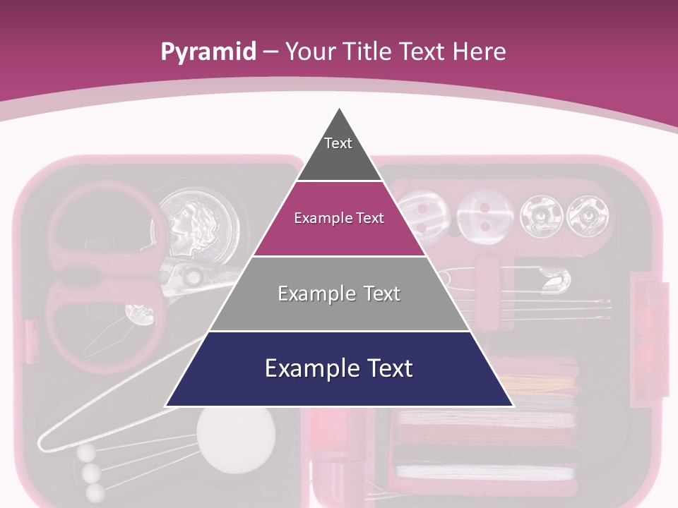 Threader Scissors Tweezers PowerPoint Template