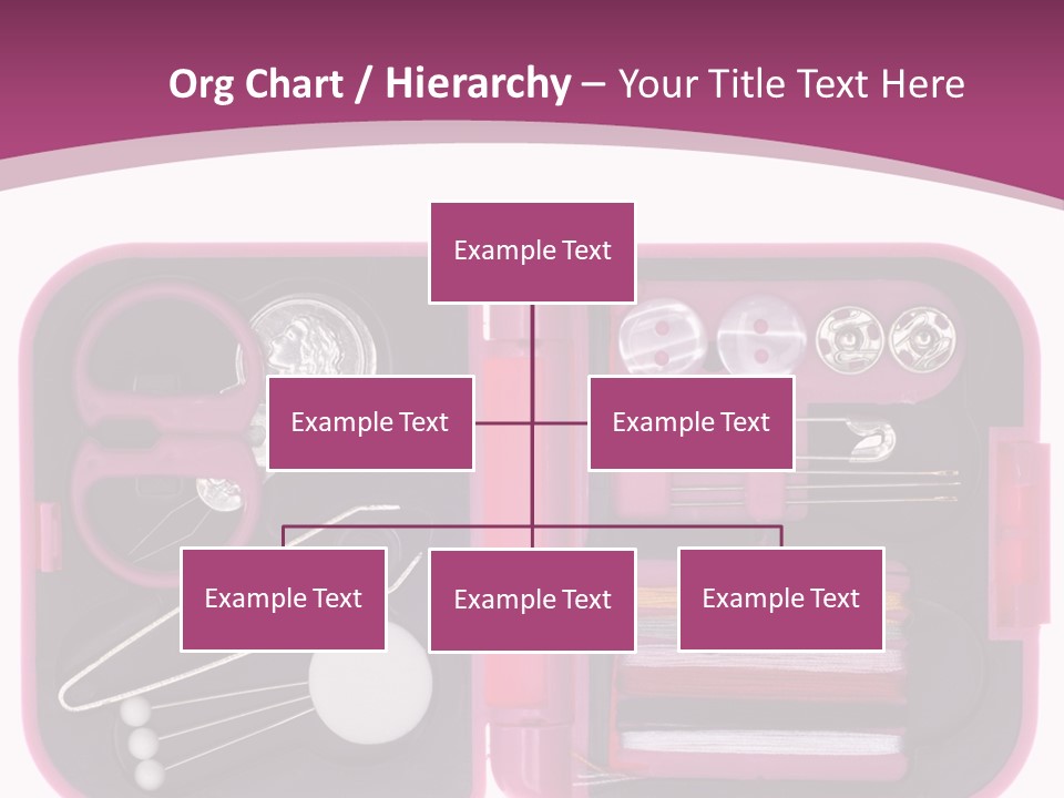 Threader Scissors Tweezers PowerPoint Template