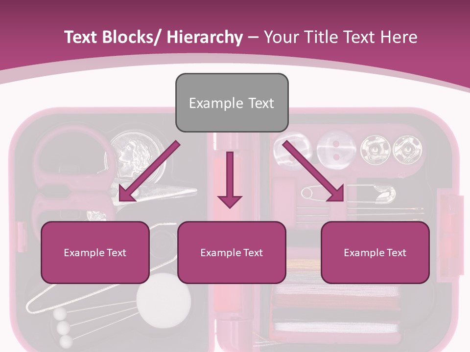 Threader Scissors Tweezers PowerPoint Template