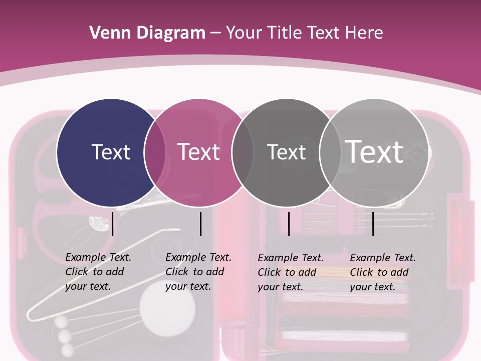 Threader Scissors Tweezers PowerPoint Template