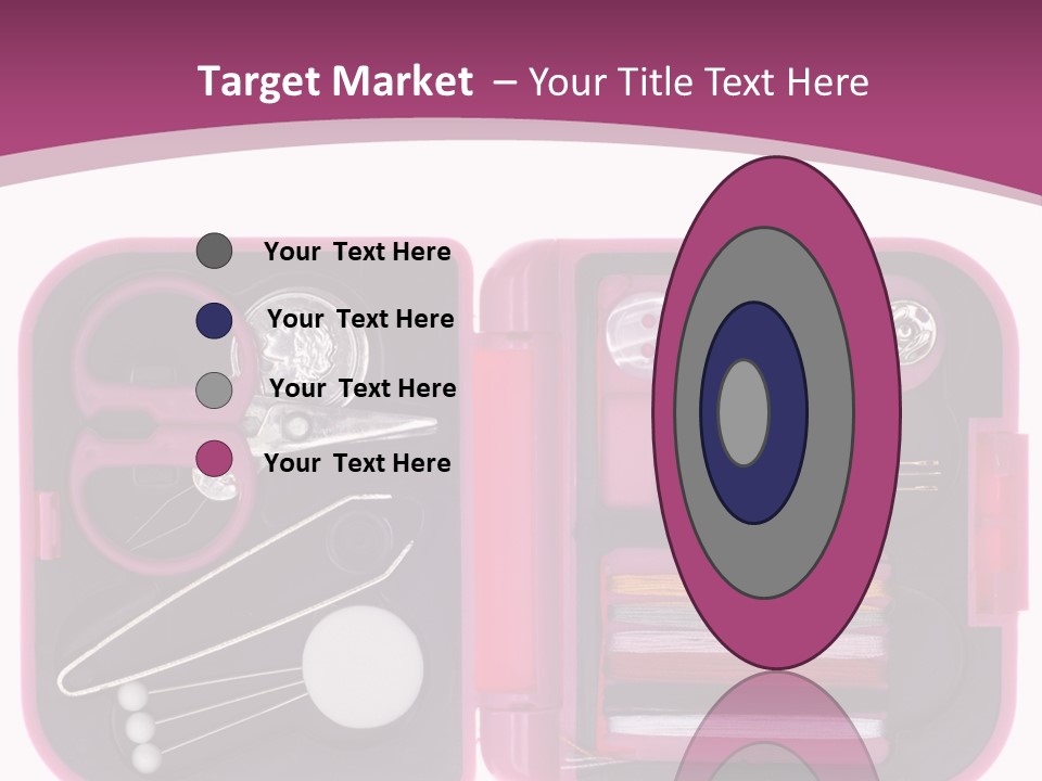 Threader Scissors Tweezers PowerPoint Template