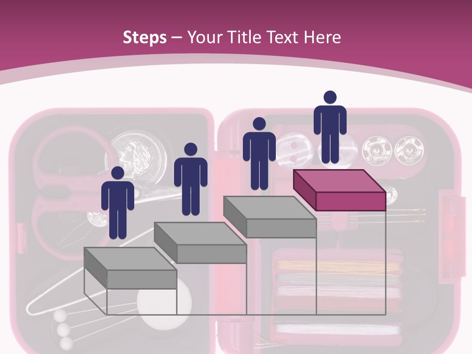 Threader Scissors Tweezers PowerPoint Template