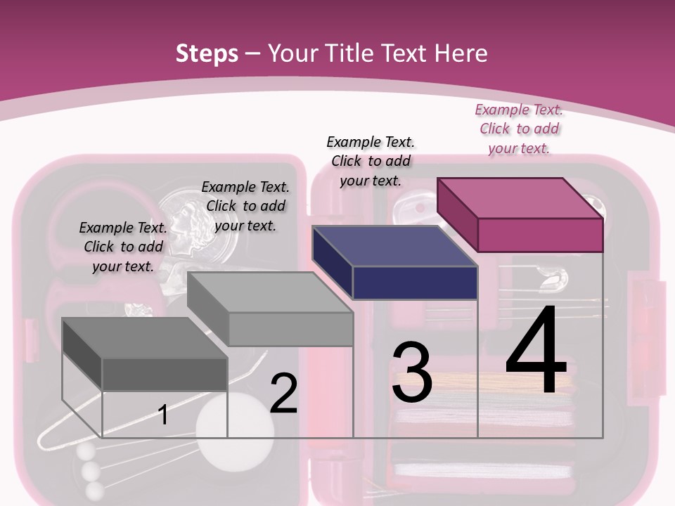 Threader Scissors Tweezers PowerPoint Template