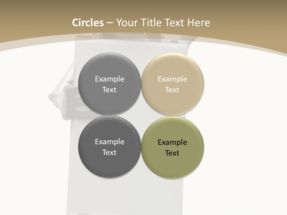 White Tech Robot PowerPoint Template