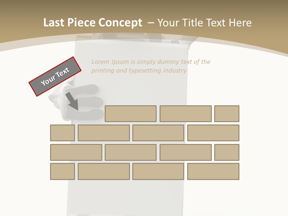 White Tech Robot PowerPoint Template
