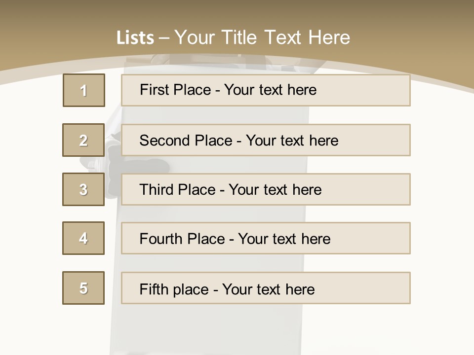 White Tech Robot PowerPoint Template