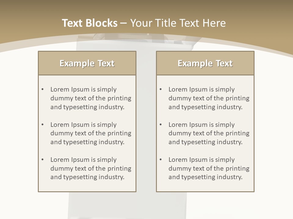 White Tech Robot PowerPoint Template