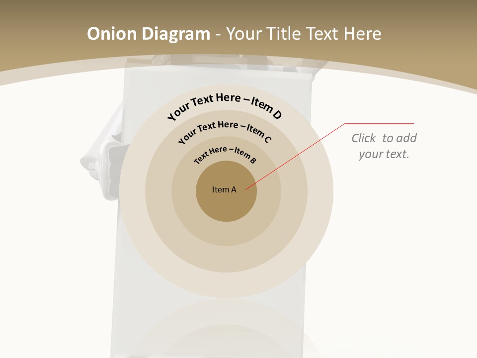 White Tech Robot PowerPoint Template