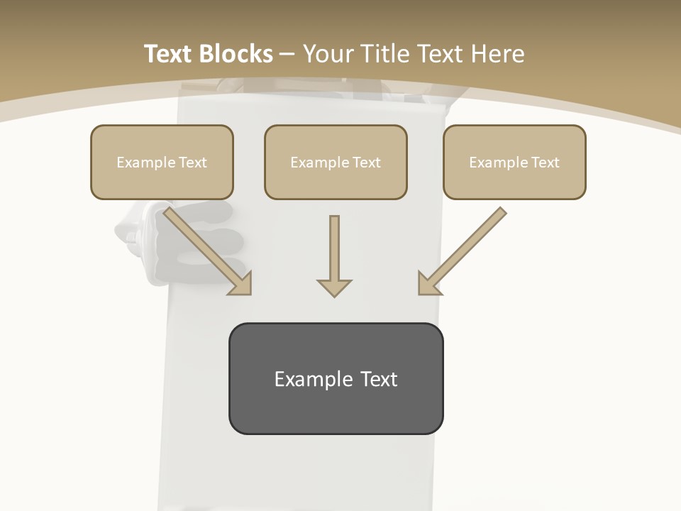 White Tech Robot PowerPoint Template