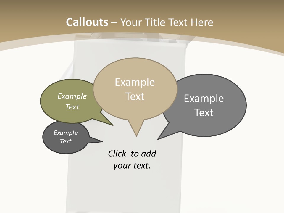 White Tech Robot PowerPoint Template