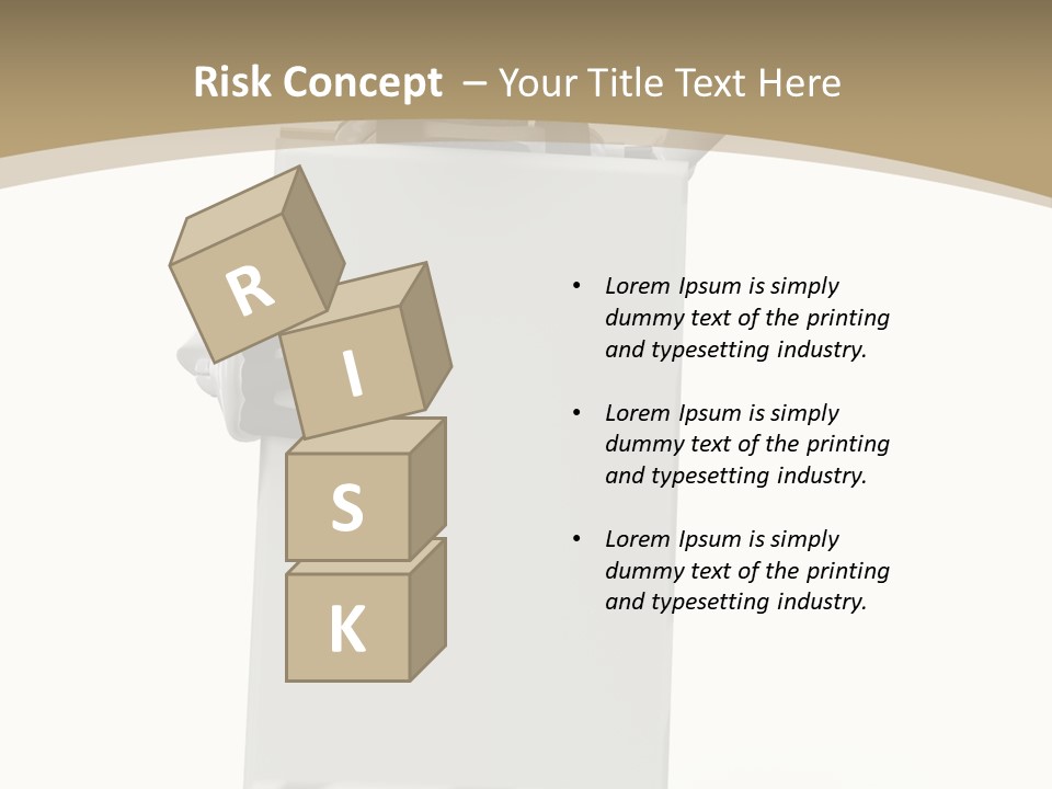 White Tech Robot PowerPoint Template