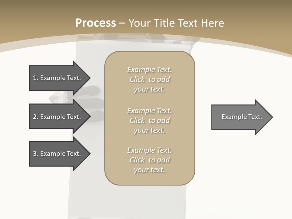 White Tech Robot PowerPoint Template
