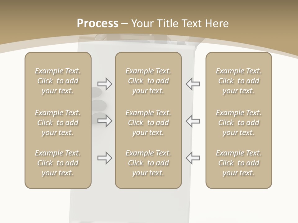 White Tech Robot PowerPoint Template