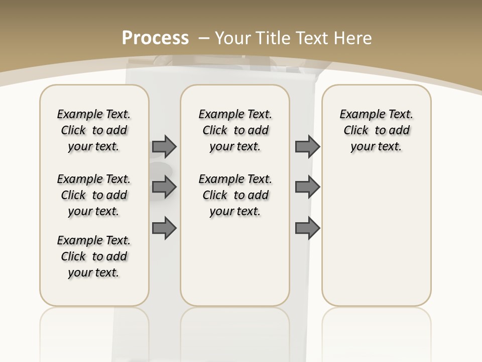 White Tech Robot PowerPoint Template