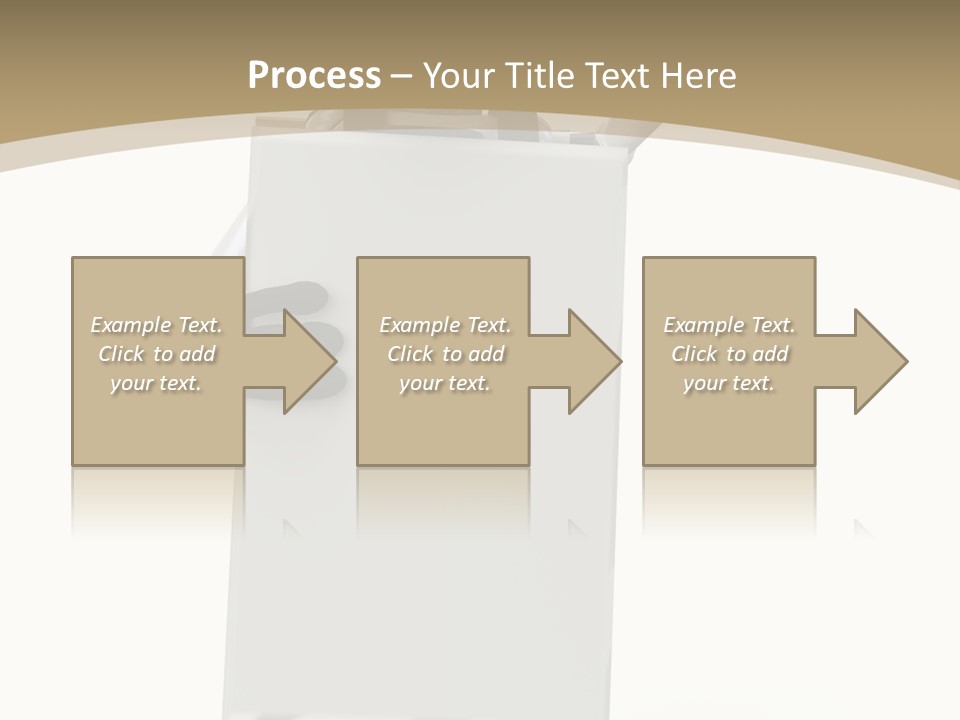 White Tech Robot PowerPoint Template