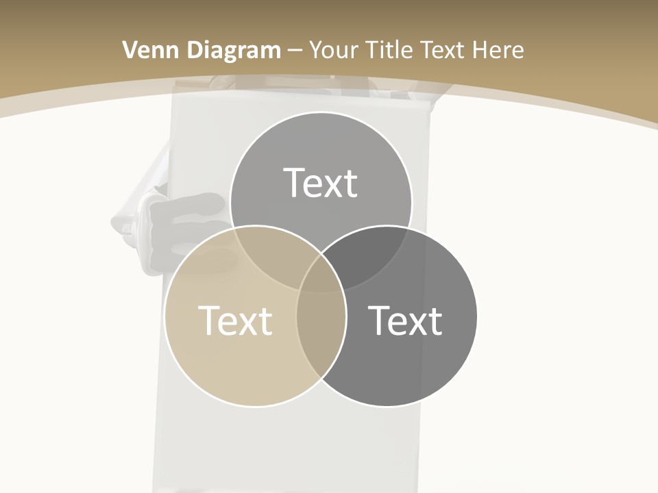 White Tech Robot PowerPoint Template