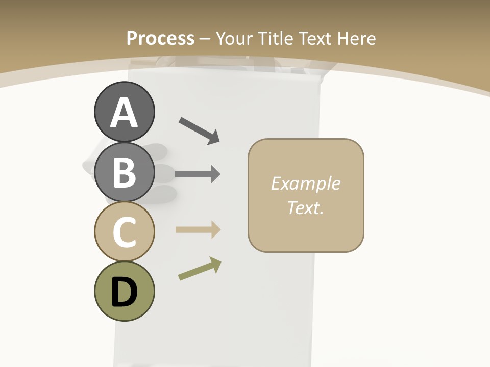 White Tech Robot PowerPoint Template