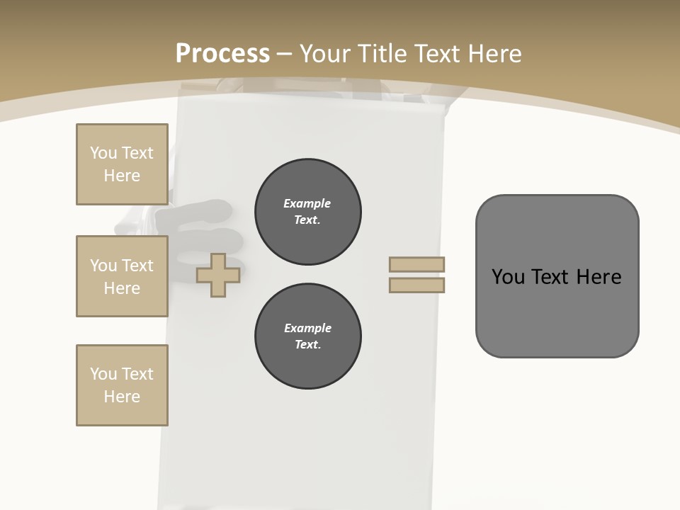 White Tech Robot PowerPoint Template