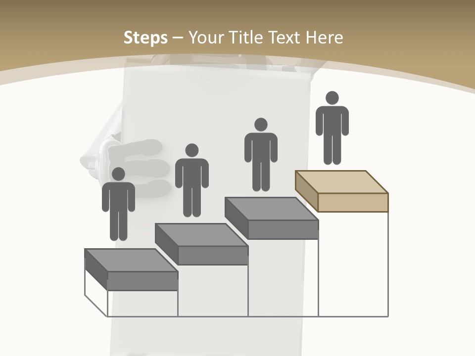 White Tech Robot PowerPoint Template