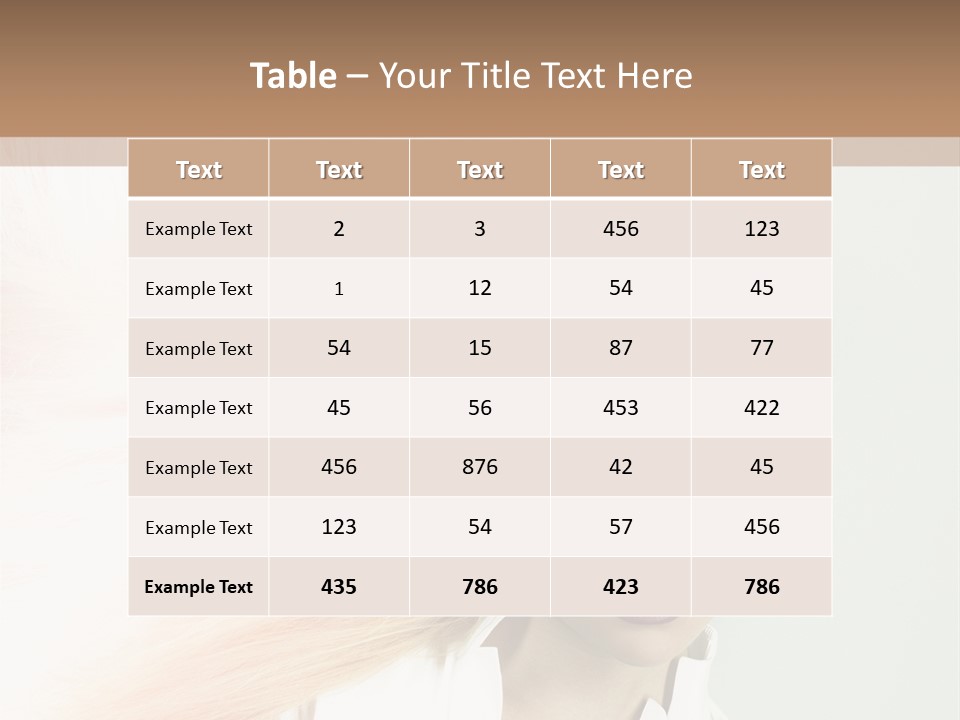 Perfection Y Sensual PowerPoint Template