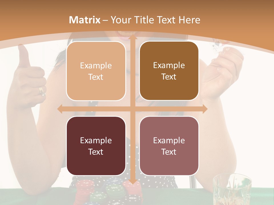 Look Play Cheerful PowerPoint Template