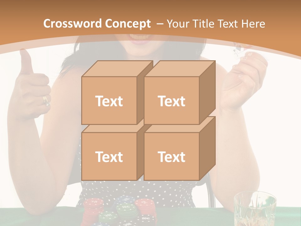 Look Play Cheerful PowerPoint Template