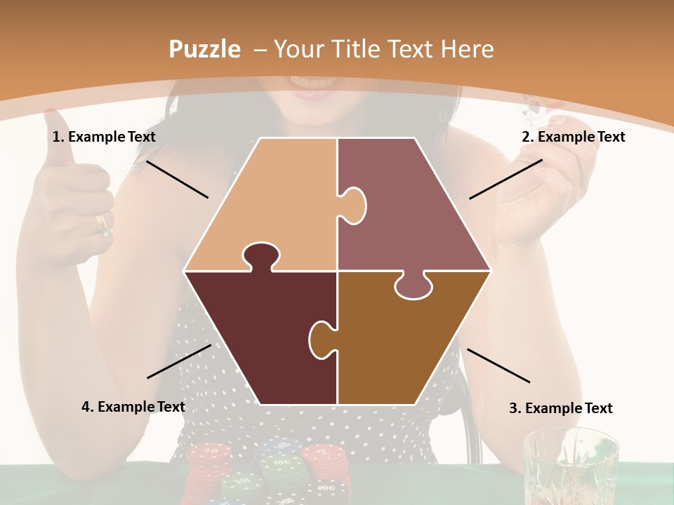 Look Play Cheerful PowerPoint Template