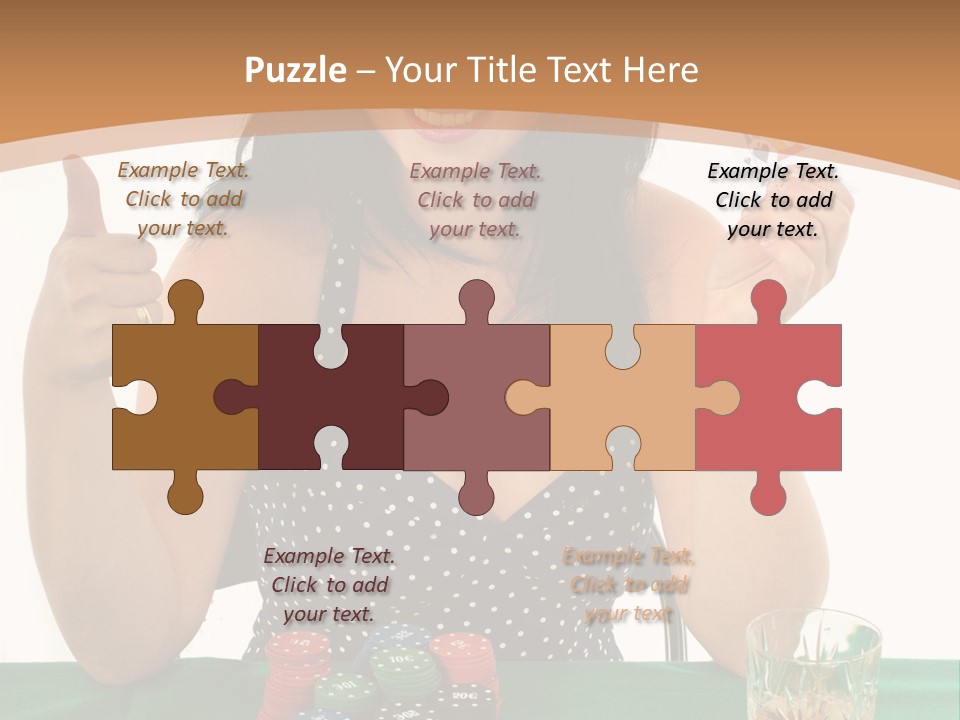 Look Play Cheerful PowerPoint Template