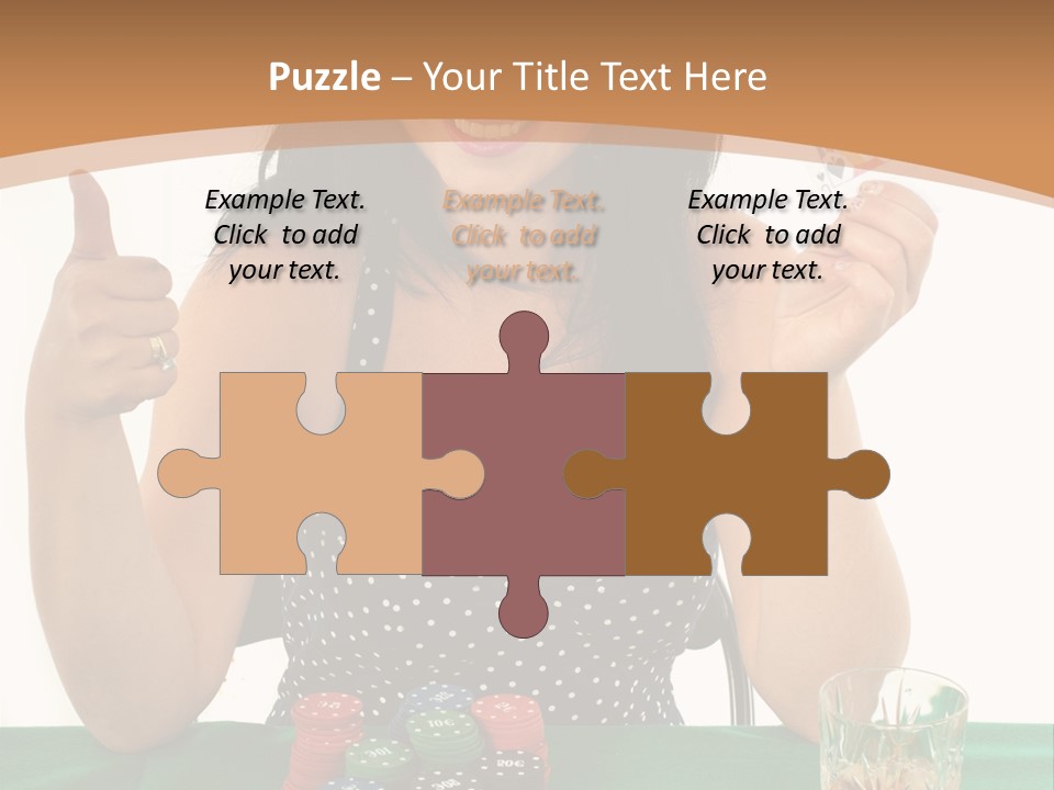 Look Play Cheerful PowerPoint Template