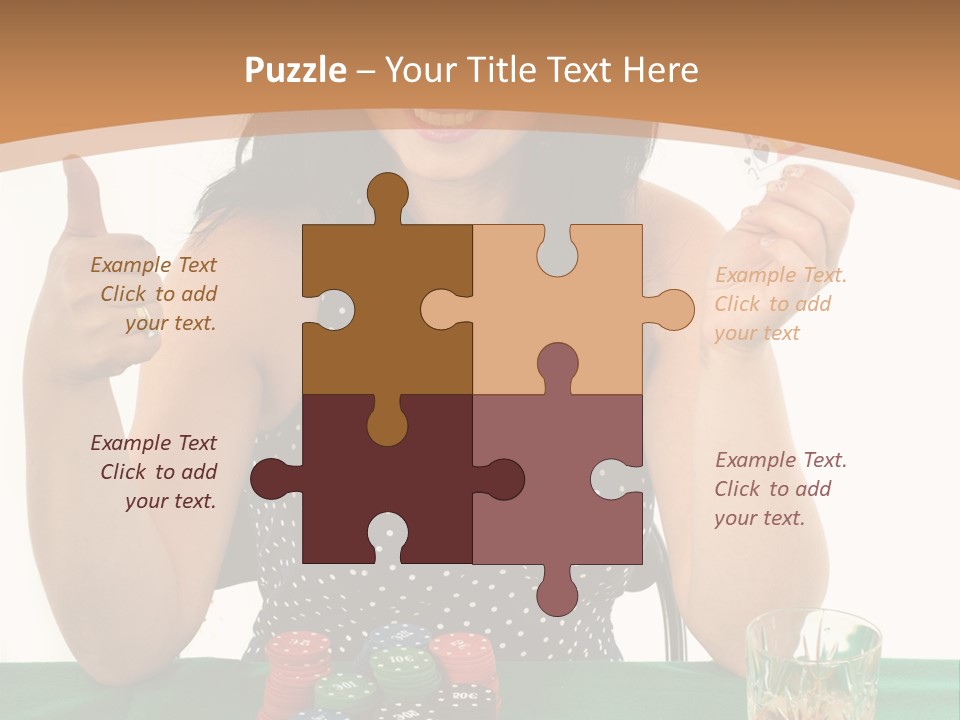 Look Play Cheerful PowerPoint Template