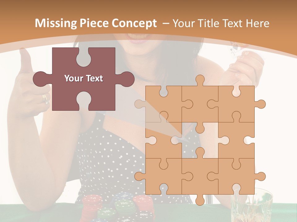 Look Play Cheerful PowerPoint Template