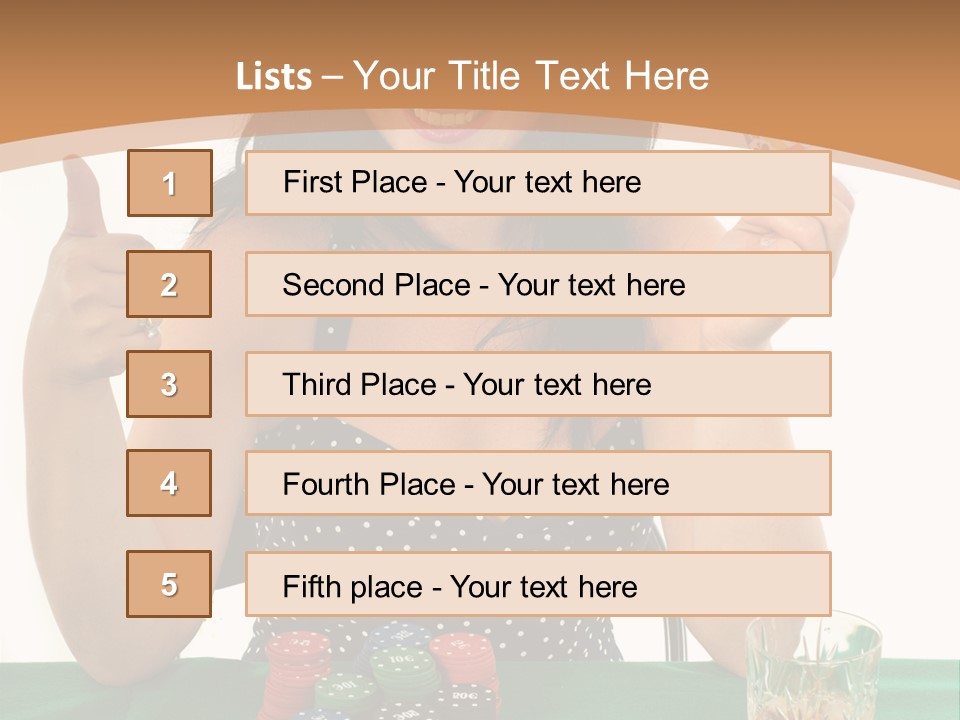 Look Play Cheerful PowerPoint Template