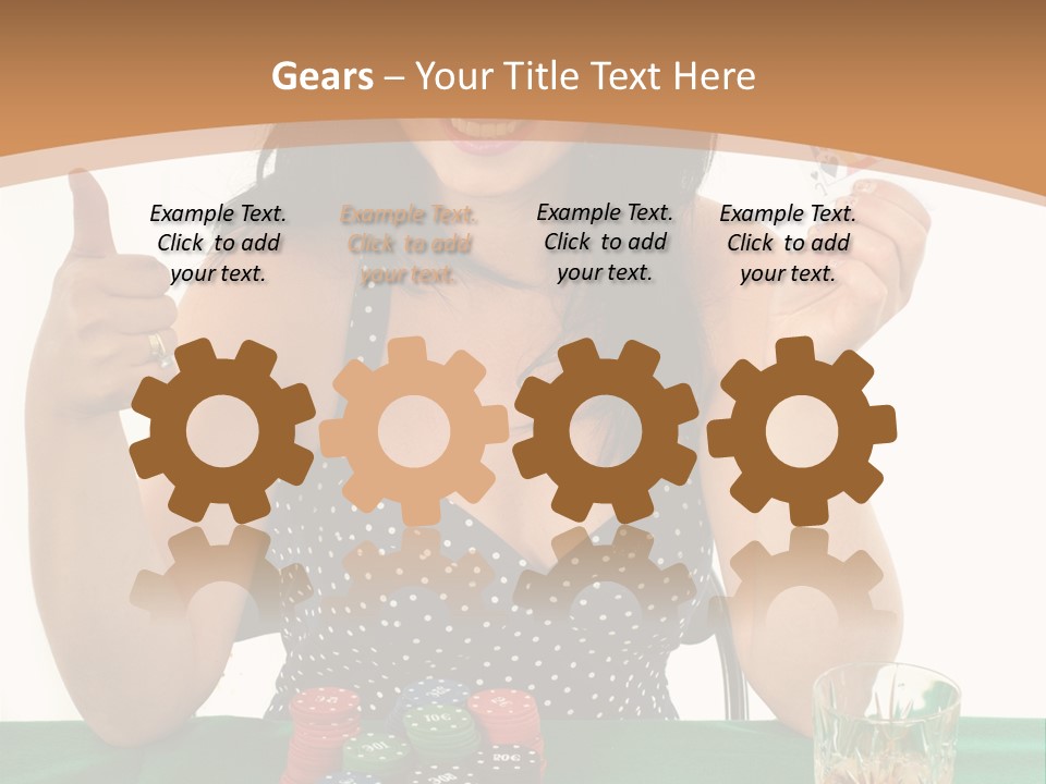 Look Play Cheerful PowerPoint Template