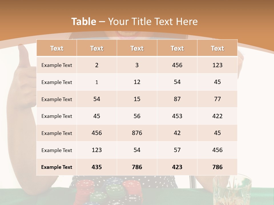 Look Play Cheerful PowerPoint Template