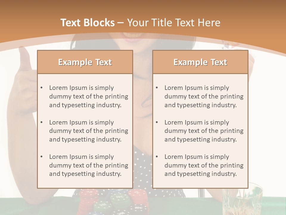 Look Play Cheerful PowerPoint Template