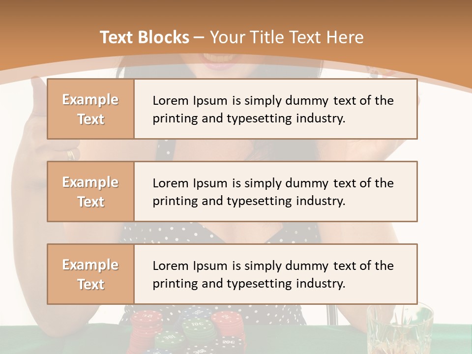 Look Play Cheerful PowerPoint Template