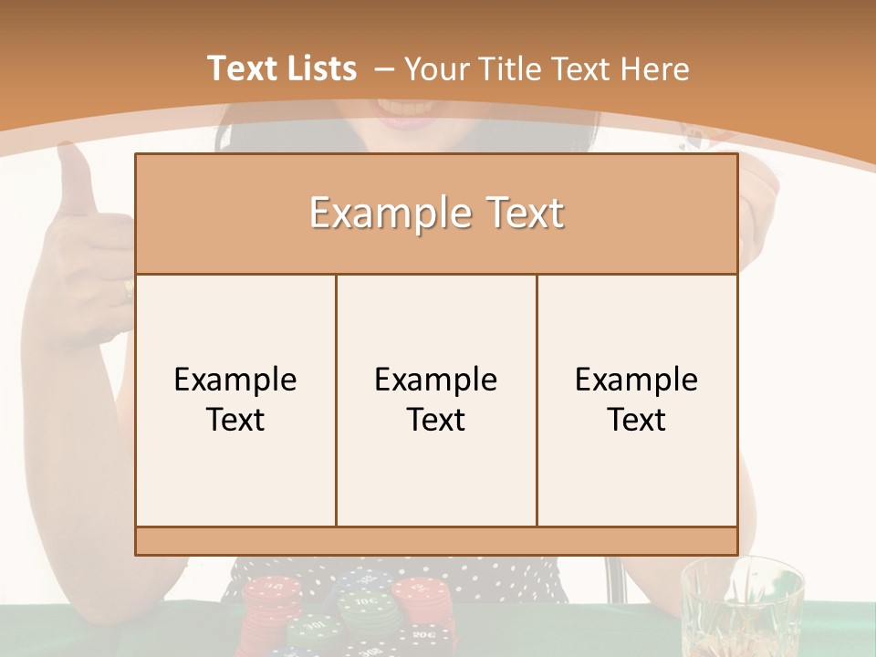 Look Play Cheerful PowerPoint Template