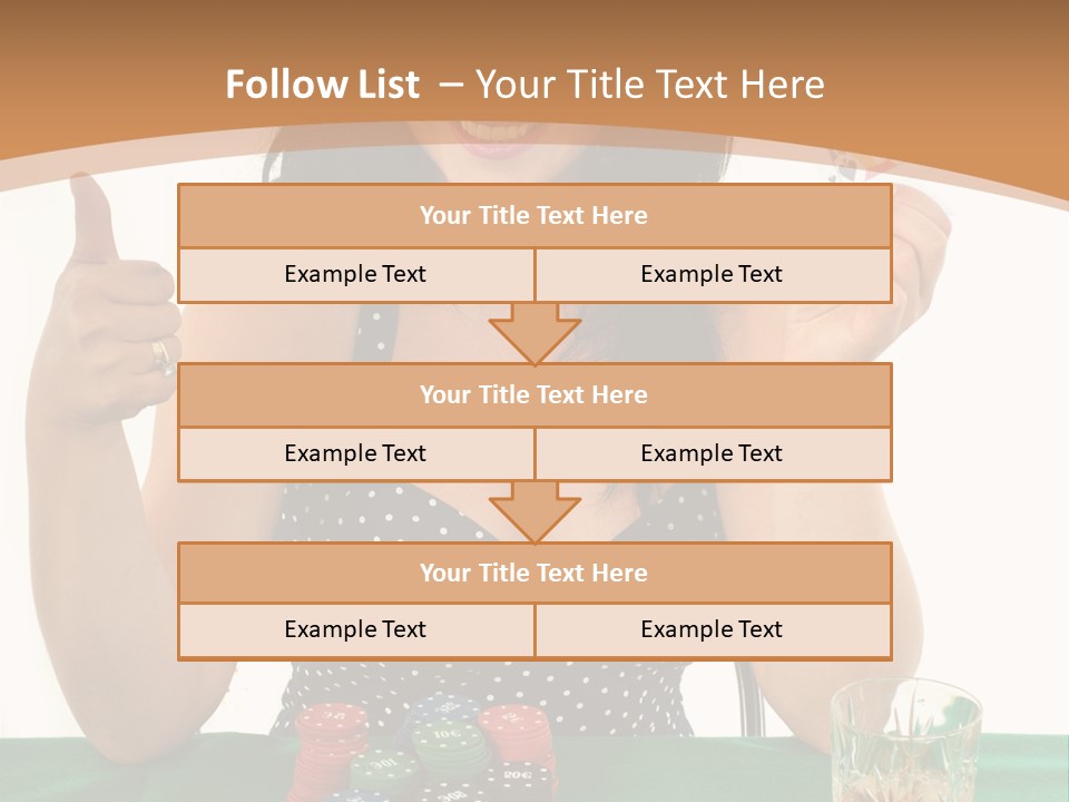 Look Play Cheerful PowerPoint Template