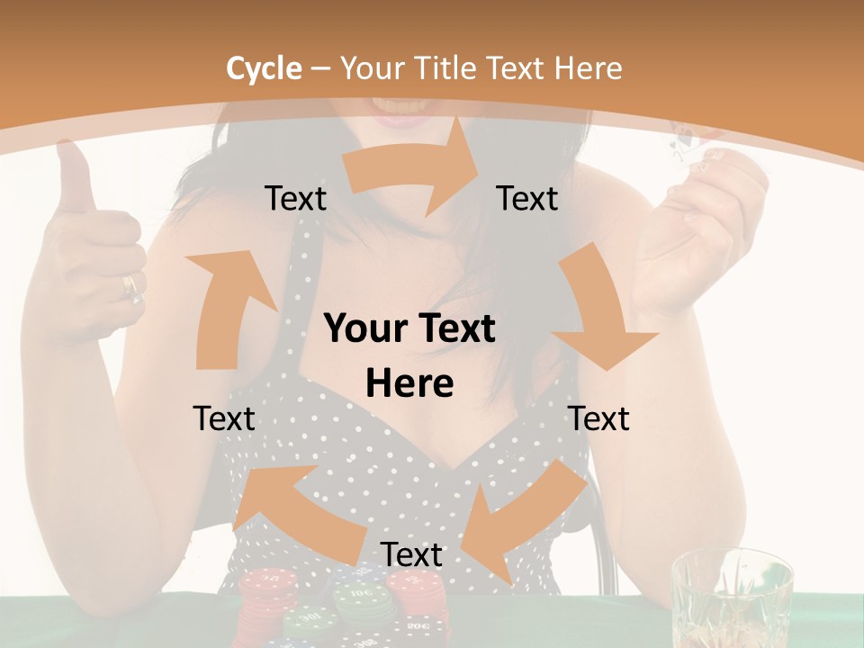 Look Play Cheerful PowerPoint Template