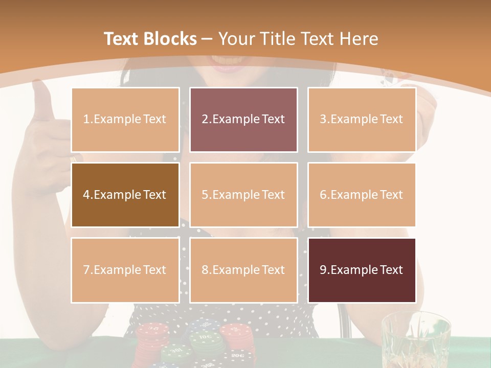 Look Play Cheerful PowerPoint Template