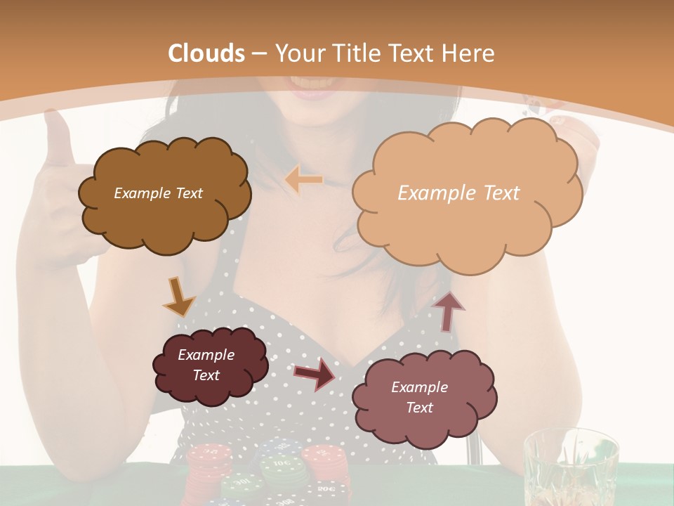 Look Play Cheerful PowerPoint Template