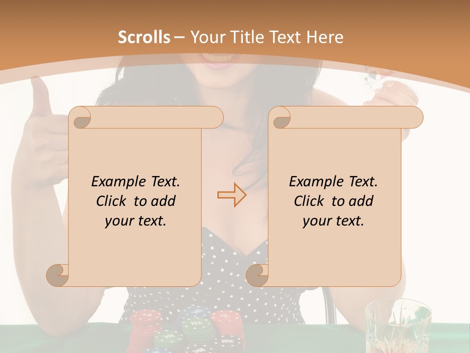 Look Play Cheerful PowerPoint Template