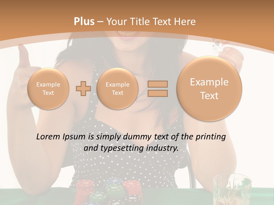 Look Play Cheerful PowerPoint Template