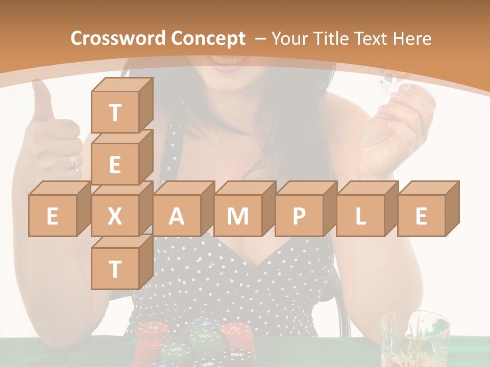 Look Play Cheerful PowerPoint Template